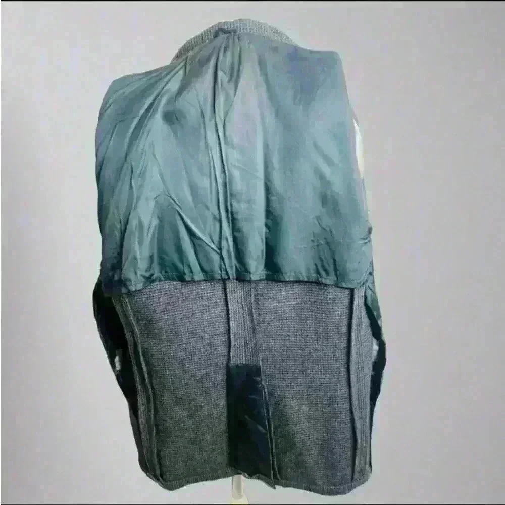 Mens Vintage Grey Stafford‎ 100% Virgin Wool Blazer